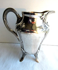 Pot à lait style Louis XV, beau métal argenté signé Orfèvrerie GALLIA