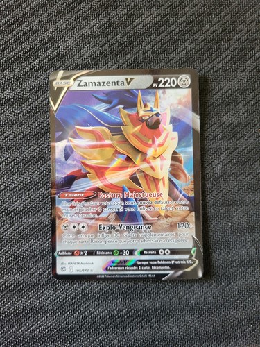 Cartes pokémon zamazenta v - cartes, :