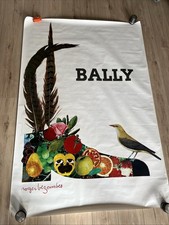 Affiche Poster Original Bally Roger Bezombes France Chaussures Shoe Fruit Bird