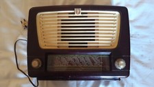 Belle radio ancienne à lampes Philips type BF331A-Bakélite, TSF-Années 40 50