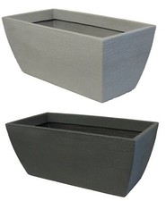 Pot à Fleurs Rillentopf Bac à Plantes en Plastique