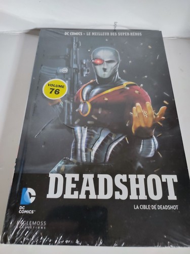 Livre eaglemoss deadshot la - -deadshot,
