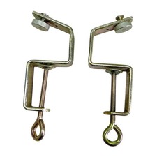 Lot de 2 pinces de table haute résistance pour machines à tricoter pour