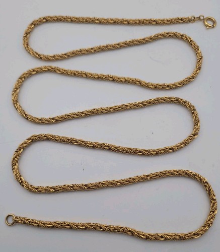Chaîne collier plaqué or - en,