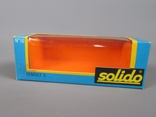 D408 Solido 10 Boite Vide Carton Bleu Origine Renault 5 Vintage 1/43 Gam 1