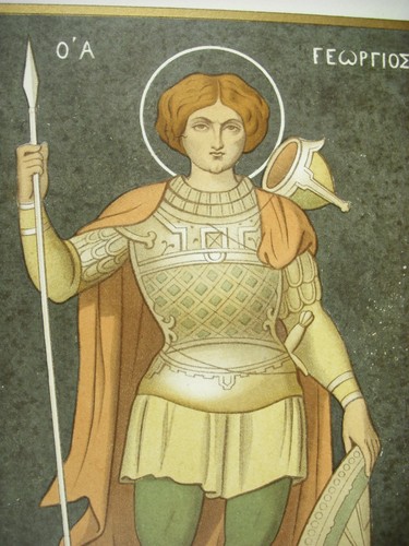 Saint georges armure - georges, en