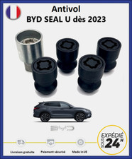 Ecrous antivol de roues noir BYD SEAL U dès 2023 (2 douilles)