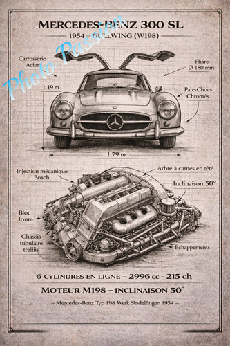 Photo mercedes benz 300 - mercedes-benz, sl
