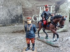 King And Country FW062 - Capitaine français 1914 WW1 + Général Joffre Delprado