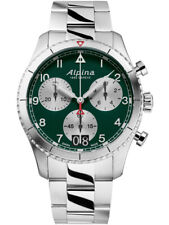 Alpina AL-372GRS4S26B Startimer Pilot Chronographe Montre Homme 44mm 10ATM
