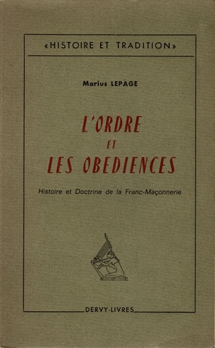 Marius lepage ordre et les - l'ordre,