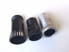 Lot de 3 Objectifs Projecteur BOLEX 1.3/20mm LOMO 1.4/F-18 EUMIG EUPRO 1.6/F 20