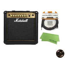 MARSHALL MG15FX GOLD + Roland