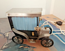 LAMPE DECO VINTAGE   EN FORME DE VOITURE ANCIENNE EN METAL VINTAGE ANNEES 60 TBE