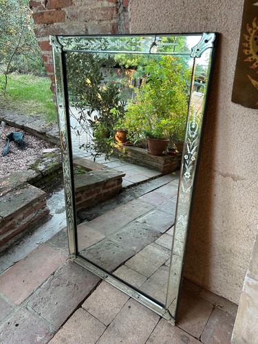 Grand miroir venitien - grand,