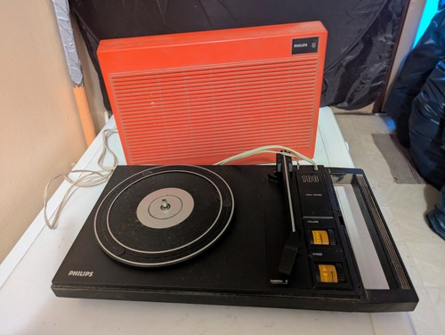 Tourne disque philips - disque, sans