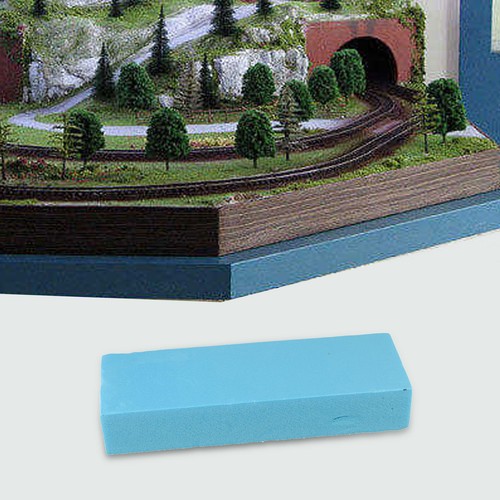 Tableau mousse bleu - bleu,