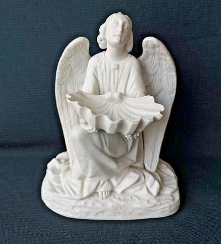 Benitier angelot biscuit