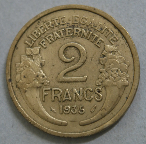 France 2 francs 1935 - -,