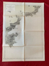 Rare carte marine cote - rare-, la