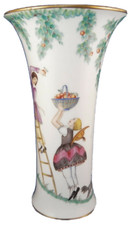 Vase porcelaine art déco - en,