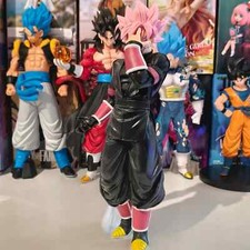 Figurine Super Saiyan Rosé Black Goku avec un masque Dragon Ball