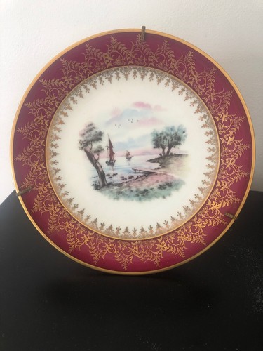 Assiette porcelaine limoges - assiette,