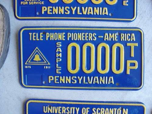 Pennsylvania license plate - license,