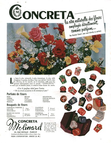 Publicité ancienne parfum