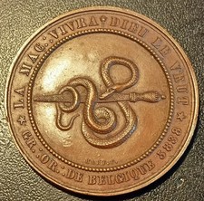 Franc-Maçonnerie médaille -