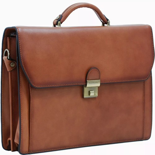 Cartable cuir soufflets - en,