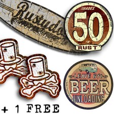 Surf Stickers Rouille Old