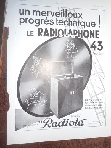 Radiola radiolaphone radio - radiolaphone, 43