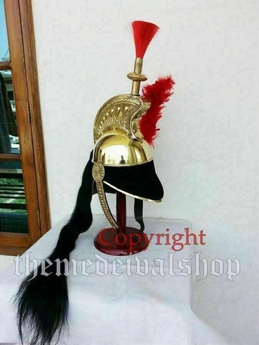 Casque laiton napoléon - casque,