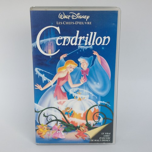 Cendrillon vhs k7 cassette - k7,
