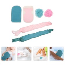  Serviette De Douche Exfoliante Ensemble Accessoire Salle Bain Accessoires