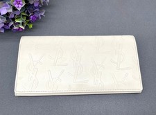 Portefeuille à rabat Yves Saint Laurent Vintage avec une pochette monaie zippé 