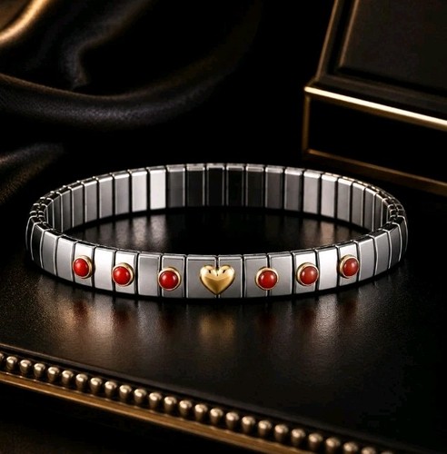 Bracelet nomination acier - acier, et