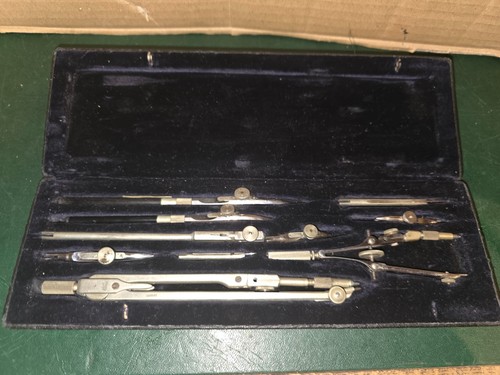 Ancienne boîte compas - de, kern