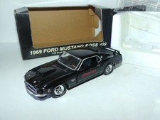 FORD MUSTANG BOSS 429 1969 Noir SNAP-ON 1:38