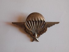 Insigne militaire brevet parachutiste numéroté 124079 -  Drago Paris 1947 Indo.