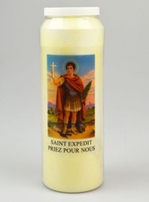 Bougie neuvaine de Saint