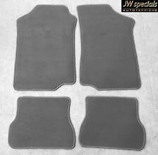 Tapis De Voiture Tapis Pour VW Golf 2 19E Gris Velours 4 Pièces Année 1983-1992