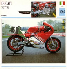 DUCATI 750 F1 TT 1985 : Fiche Moto #001610
