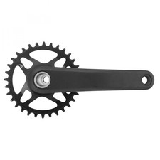PEDALIER VTT ATC 11-10-9V. NOIR 175mm 32dts INTEGRE AXE 24-22mm (AVEC CUVETTES