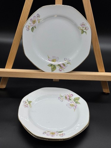 Assiettes octogonales - , en