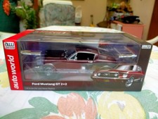Ford Mustang GT 2+2 1967 1/18è couleur Bordeaux American Muscle Auto World