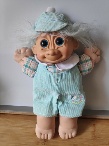 Peluche poupée troll combi - peluche,
