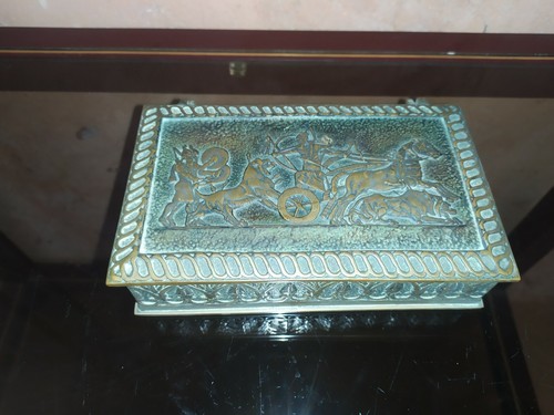 Ancienne boite bronze max - boite,