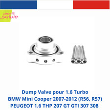 Dump Valve de Décharge moteurs 1.6 Turbo PEUGEOT THP 207 307 308 Mini R56 R57